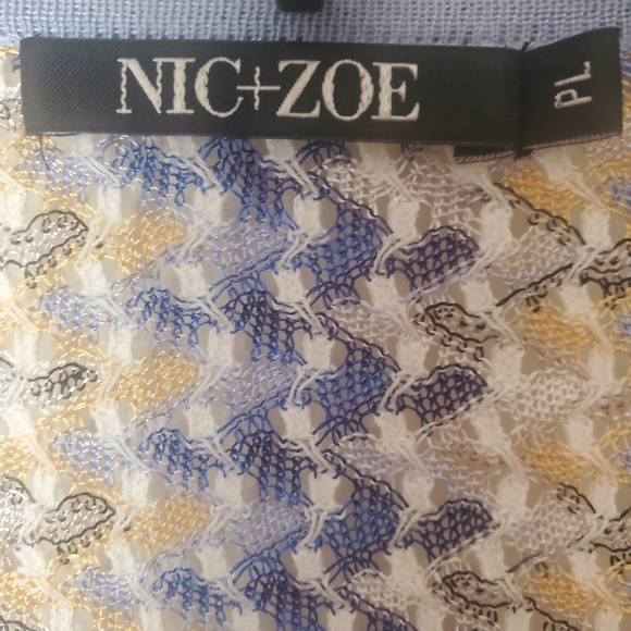 Nic+Zoe cowl scarf sweater - Picture 8 of 8